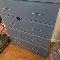 Dresser Gray And White 