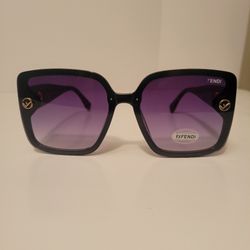 Womens Black Tinted Sunglasses