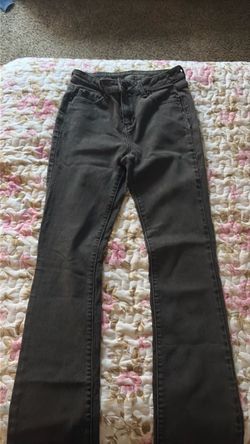 Gray Flare Jeans