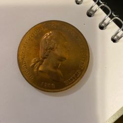 George Washington 1789 Medal