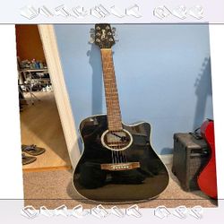 Create Melodies with Acoustic Electric Guitar Options floor business