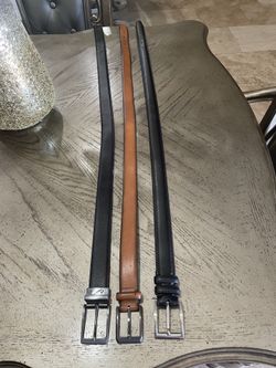 Men belts size 34