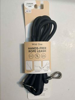 Wild One Hands-Free Rope Leash – 4-in-1 – NWT