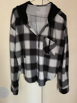 Girl’s Plaid Hoody
