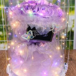  🌹 Romantic Rose Gift Box with LED Lights 🌹  