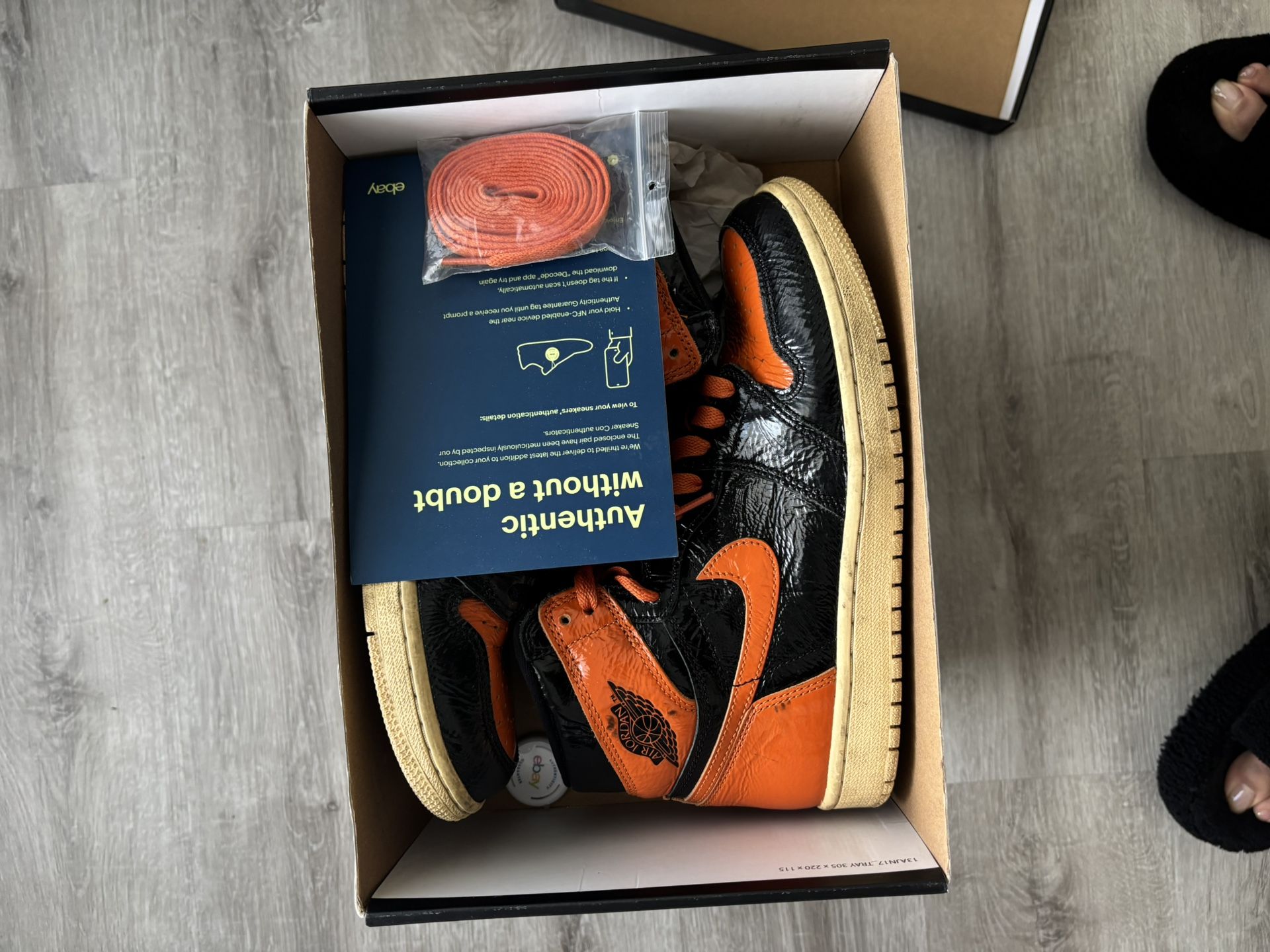 Jordan 1 Shattered backboard Size 8