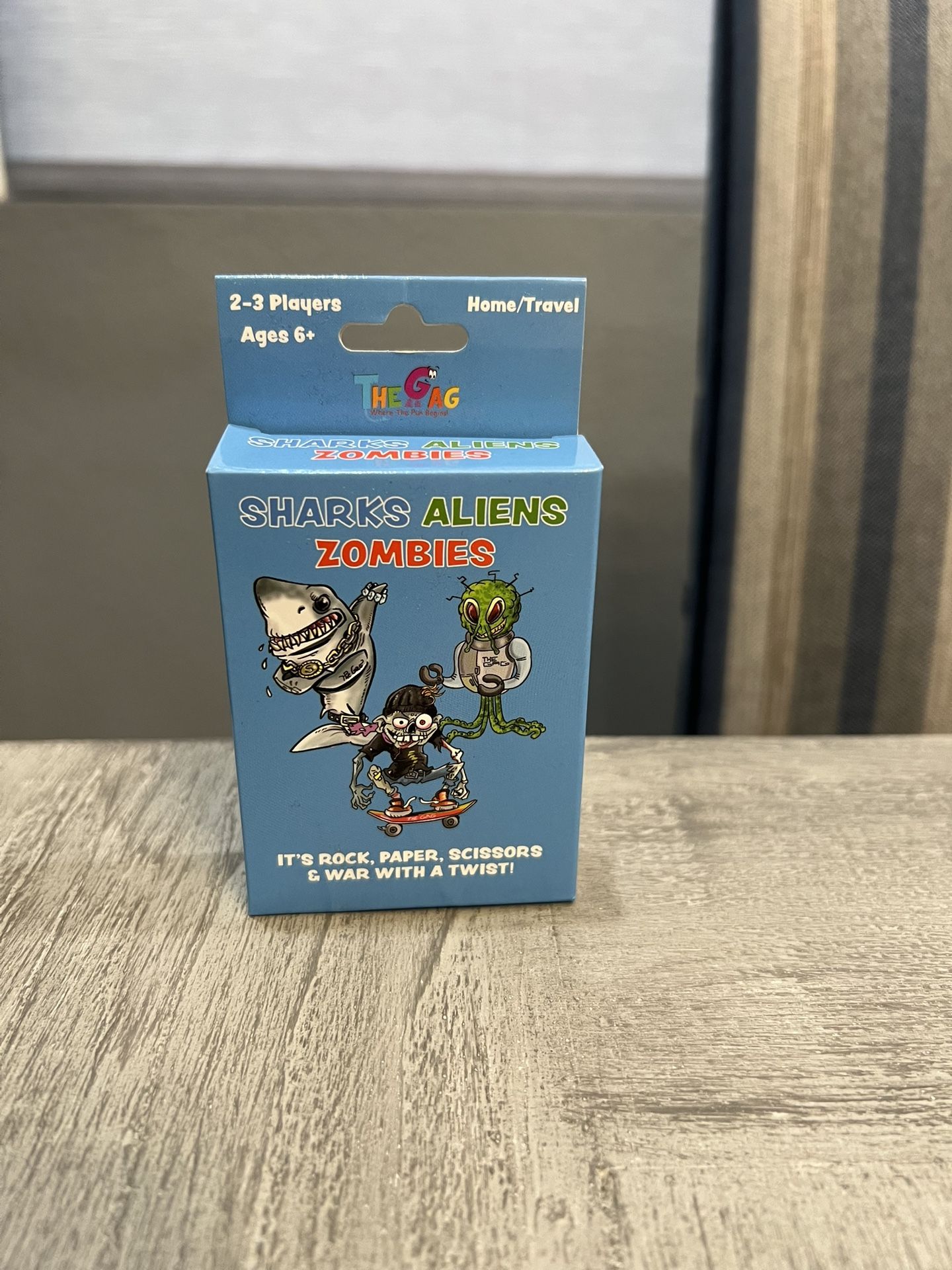 Sharks Aliens Zombies Card Game