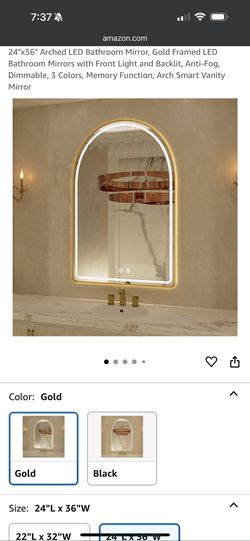 Smart LED Bathroom Vanity Mirror