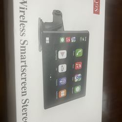 Q9S wireless Smartscreen stereo W/backup camera