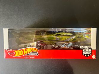 Hot Wheels Diorama 2020 Premium Car Culture Racers: Jaguar, Porsche, Mercedes