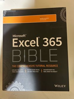 Excel 365 Bible