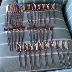 Vintage Stainless Spanish Design Silverware