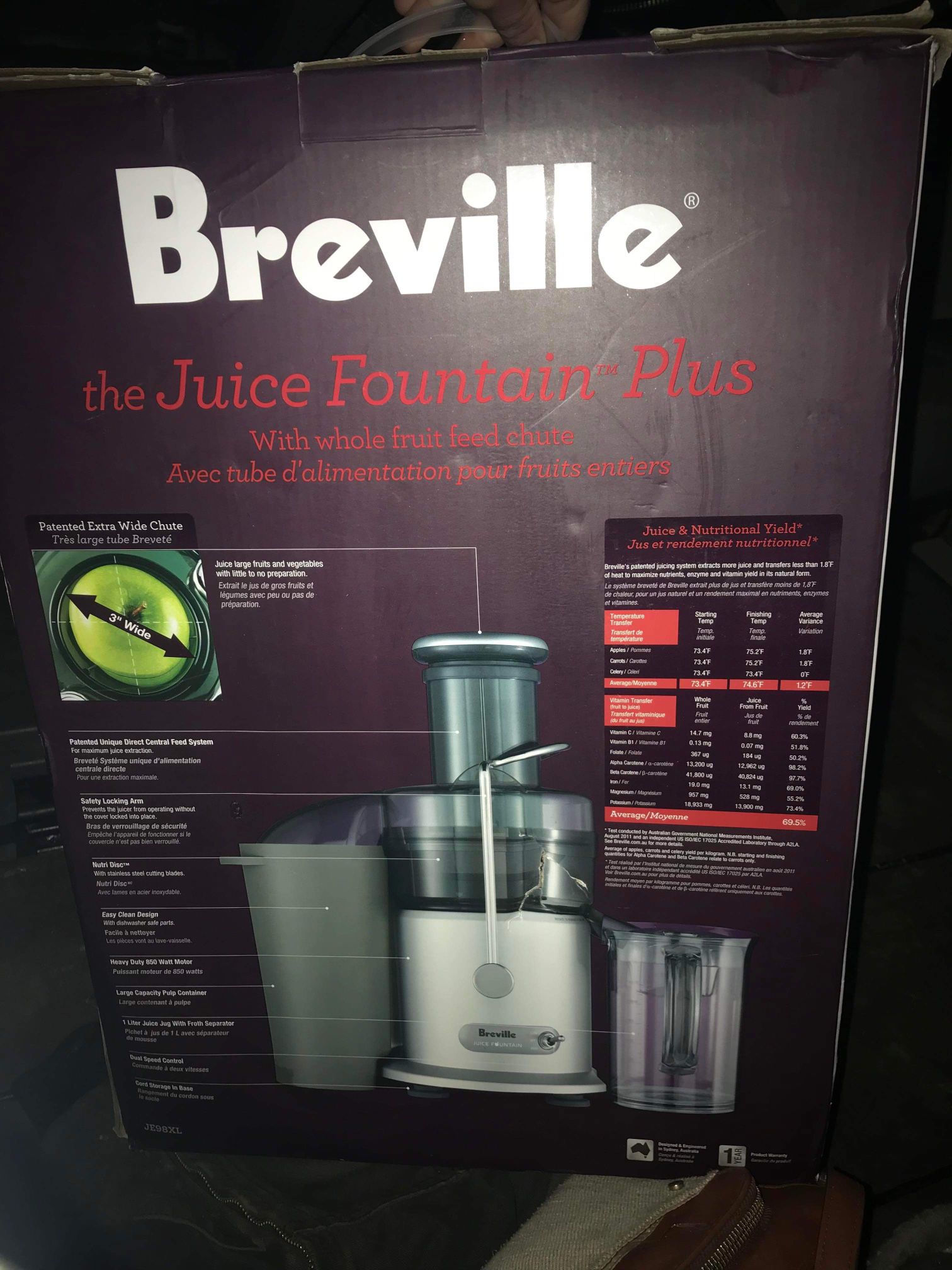 Breville Juice Fountain +