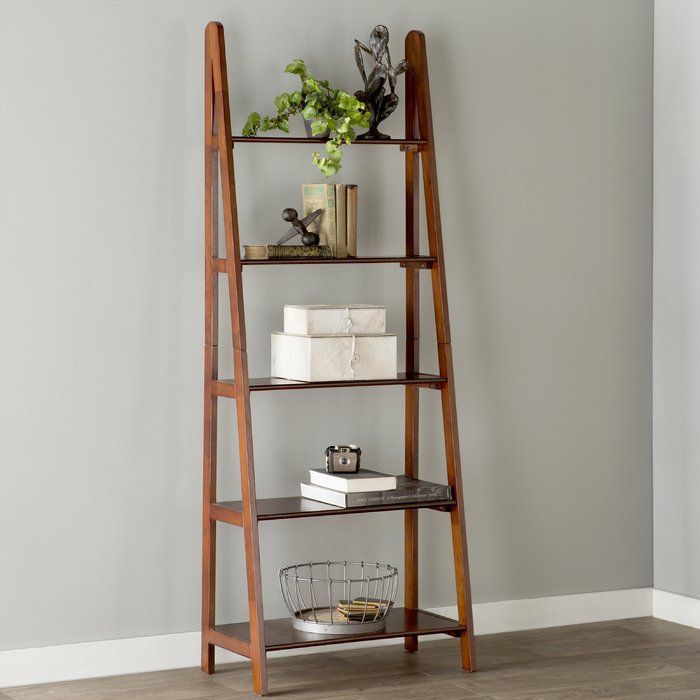 5-Shelf Bookcase honey