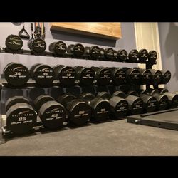 Iron Grip Brand Commercial Gym Quality Urethane Dumbbells - 10’s To 130’s Available