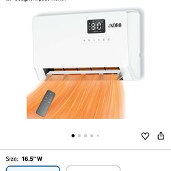 JNDRO Smart Wall Mounted Electric Space Heater PTC-SL001