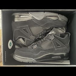 size 10 (Men’s) - Air Jordan 4 Black cats - (2025)