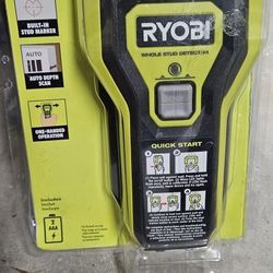 Ryobi whole stud detector