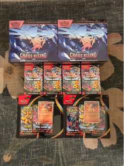 Chaos Rising Sealed - Etb - booster bundles - 3 pack
