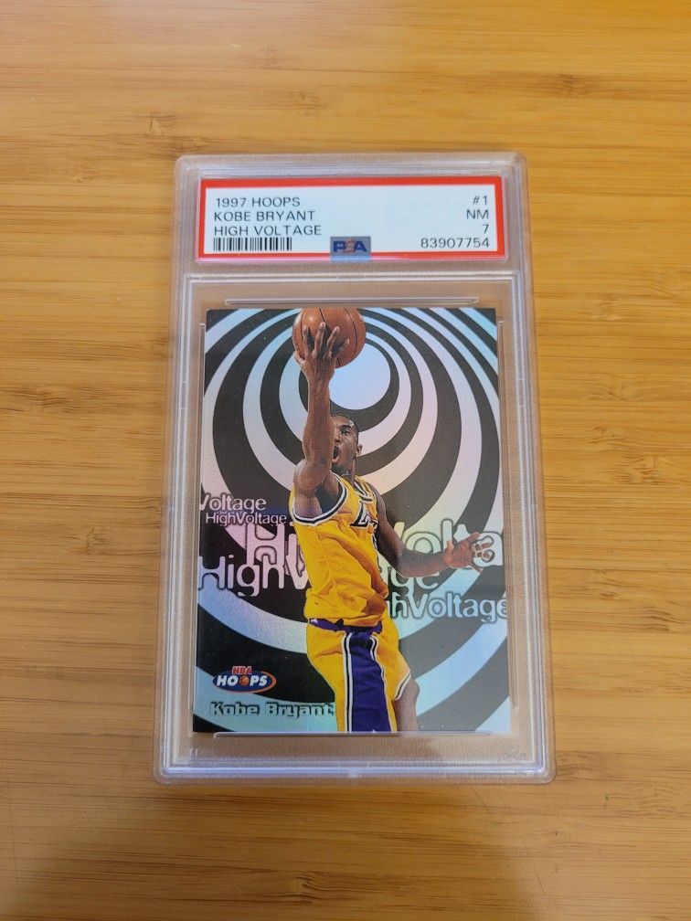 Psa 7 Kobe Bryant High Voltage 1997-98 NBA Hoops