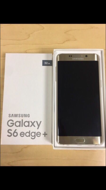 Samsung Galaxy S6 Edge Plus - Factory Unlocked - Comes w/ Box + Accessories