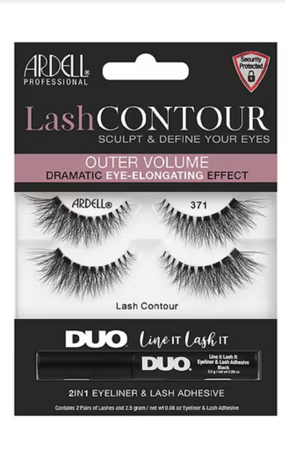 Ardell Last Contour Outer Volume With 2 In 1 Liner And Lash Adhesive 