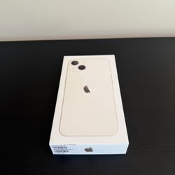 Apple iPhone 13 Starlight Retail Box Only w/ Inserts & SIM Tool 128GB - NO PHONE