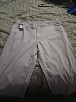 Brand new golf pants, light gray 36x32