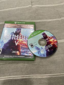 X Box One Battle Field 5