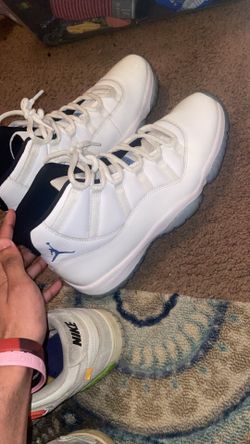 Blue and white 11s