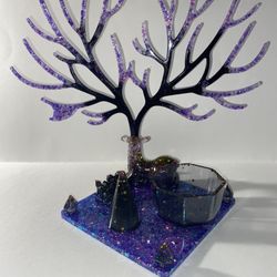 Resin Art jewelry Stand Tray