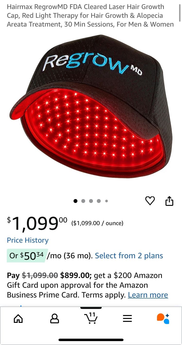 Laser Hair Growth Cap Regrow MD