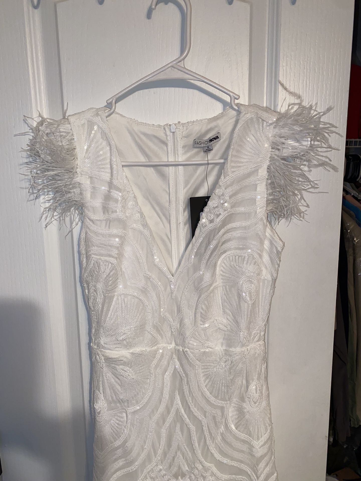 Sequined Bodycon Gown