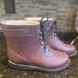 Ilse Jacobsen Rainboots Eggplant