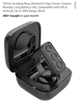 TikTok Scrolling Ring, Bluetooth Page Turner