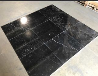 18” X 18” Nero Marquina Tile 