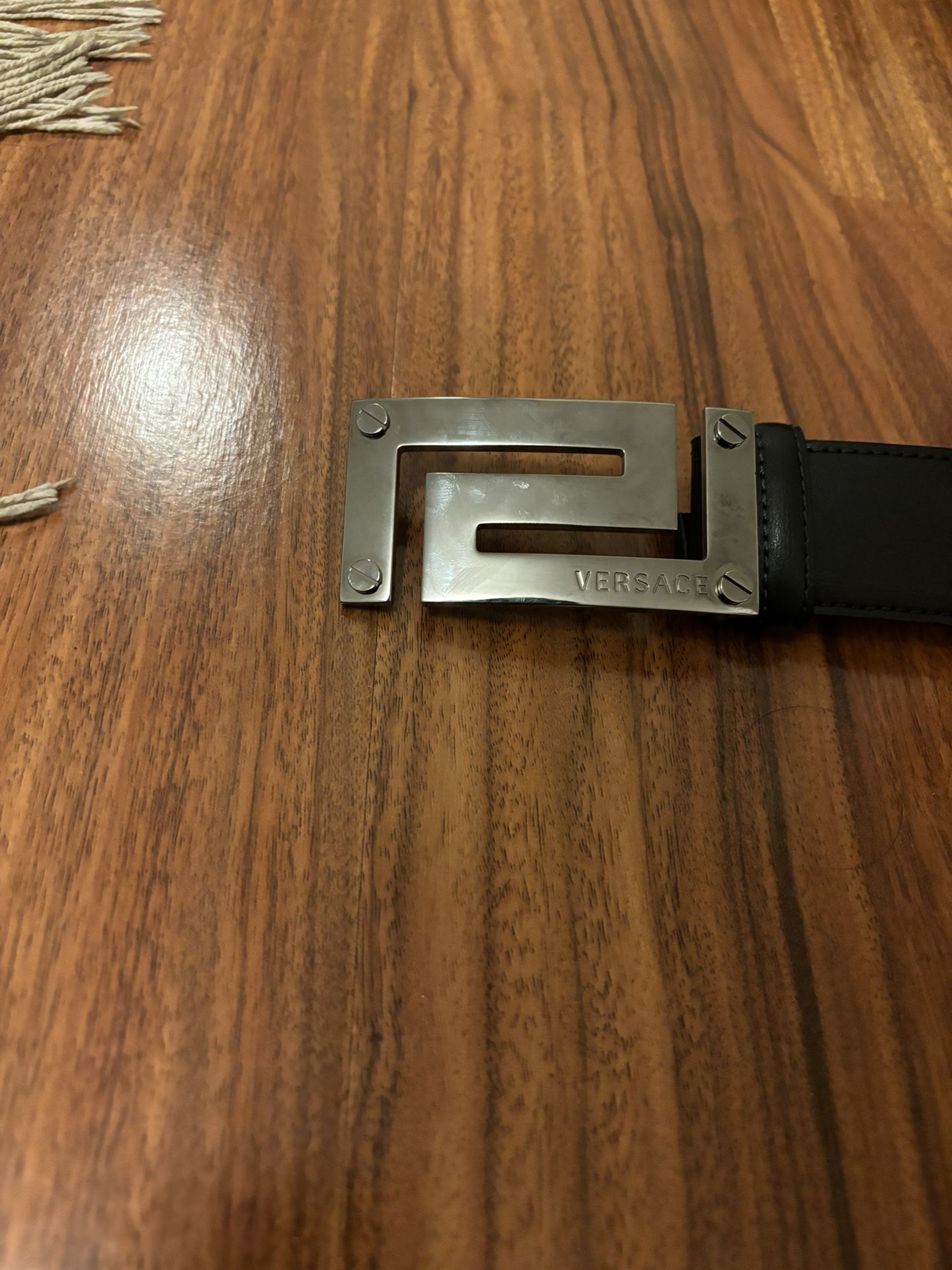 Versace Leather Belt