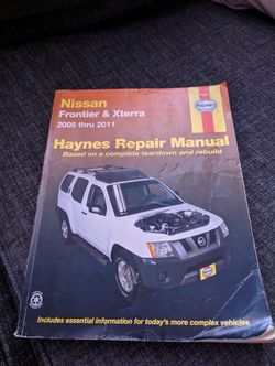 Repair Manuel For Frontier & Xterra