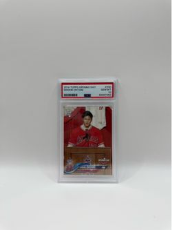 2018 TOPPS OPENING DAY #200 SHOHEI OHTANI ROOKIE RC PSA 10