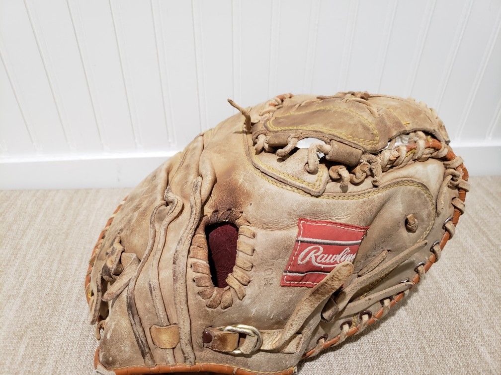 RAWLINGS Lance Parrish Well Padded Left Hand Catch Catchers Mitt (RCM7) Brown