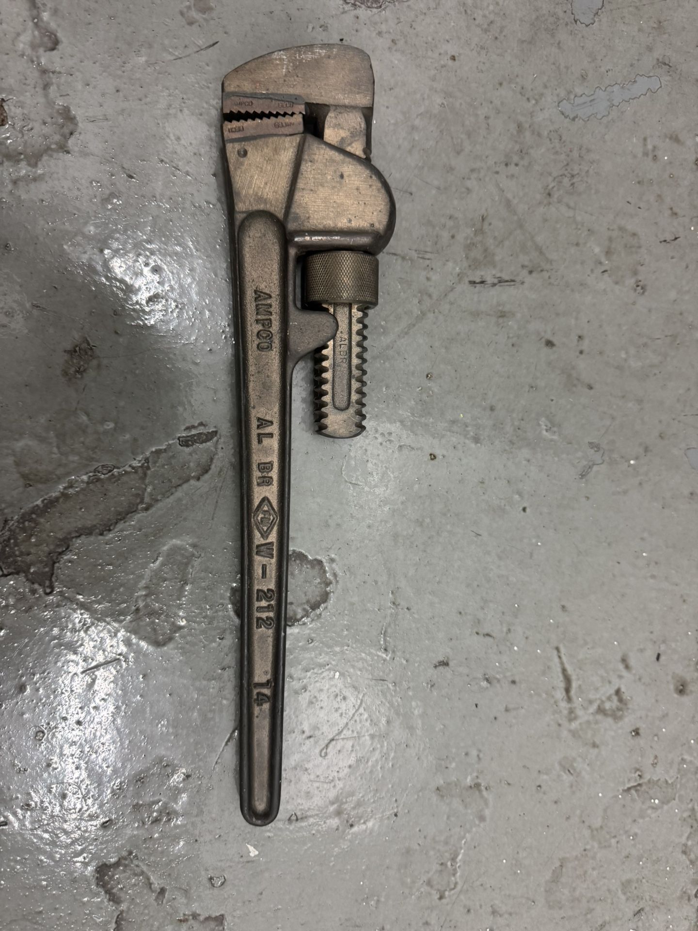 Ampco 14” Bronze Pipe Wrench