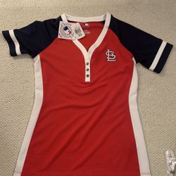 Brand New Womens Size Medium Stl Cardinals Jersey Shirt 