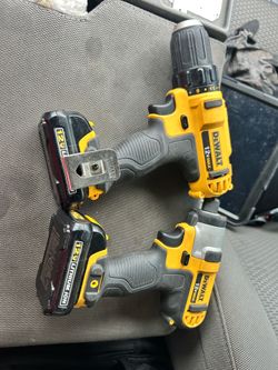 Dewalt 12v drill and impact