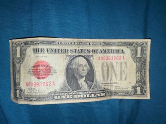 1928 $1 United States Note Red Seal