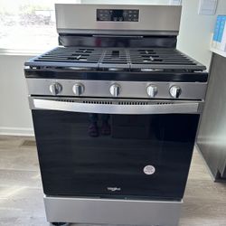 Range Stove, Microwave and Dishwasher