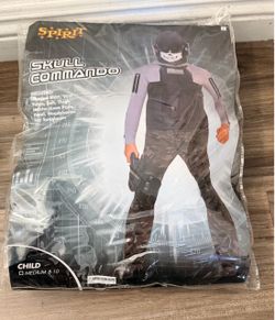 Skull Commando Costume Medium 8-10