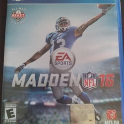 Madden 16 PS4 Game