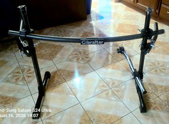 Gibraltor Drum Rack with wing extensions