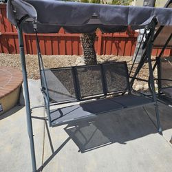 Nice Porch Swing.  Like New. Located In West Murrieta 