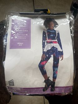 Galaxy Girl Kids Costume 3-Piece Size Small 4-6